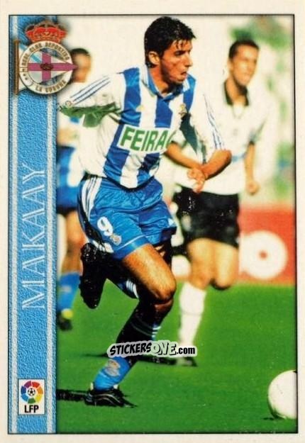 Figurina Makaay - Las Fichas De La Liga 2000-2001 n. 21 - Mundicromo