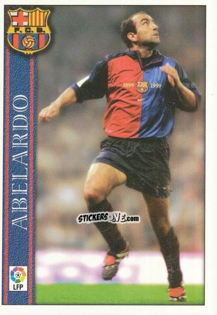 Sticker Abelardo - Las Fichas De La Liga 2000-2001 n. 29 - Mundicromo