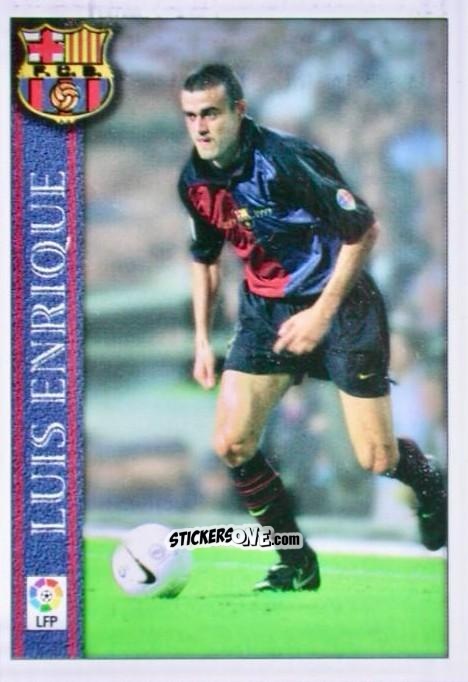 Cromo L.Enrique - Las Fichas De La Liga 2000-2001 n. 35 - Mundicromo