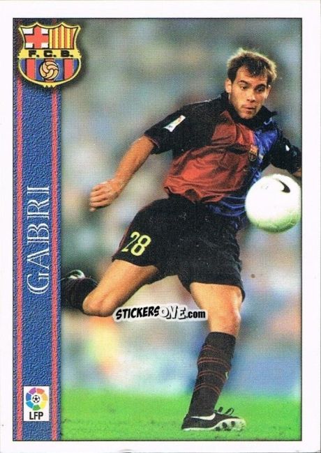 Sticker Gabri - Las Fichas De La Liga 2000-2001 n. 36 - Mundicromo