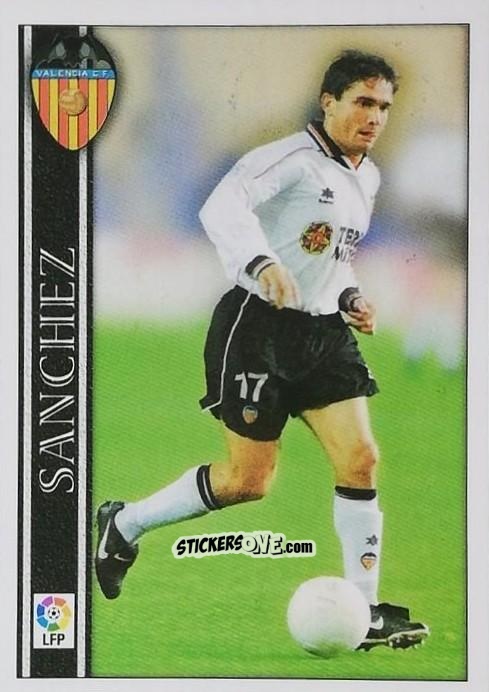 Cromo Sánchez - Las Fichas De La Liga 2000-2001 n. 62 - Mundicromo