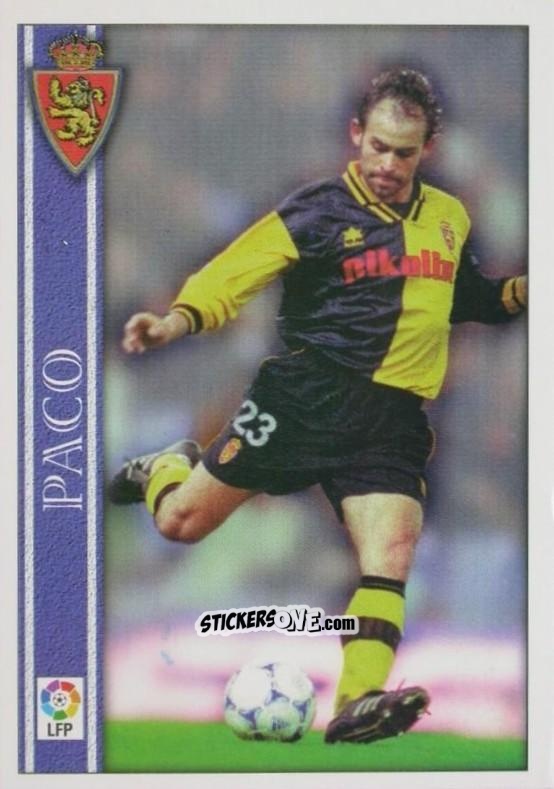 Figurina Paco - Las Fichas De La Liga 2000-2001 n. 71 - Mundicromo