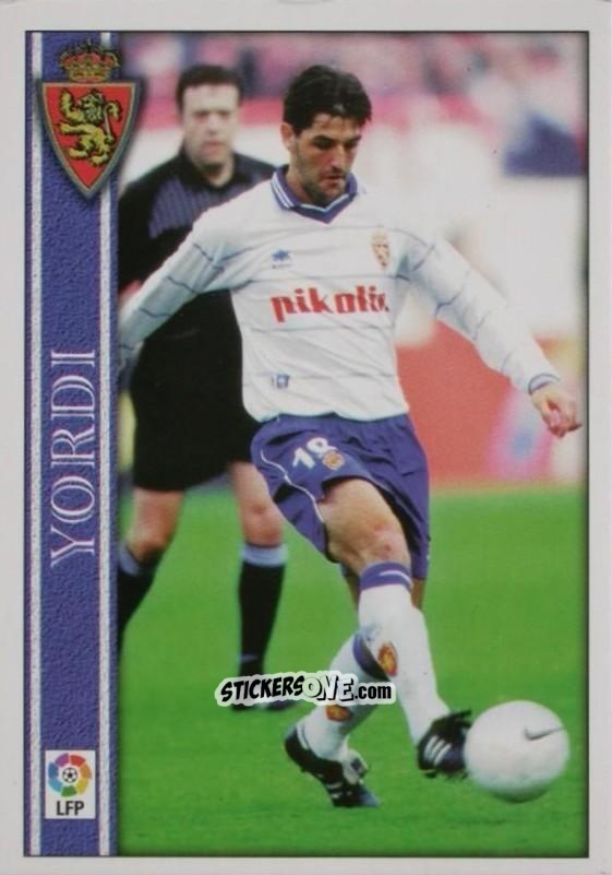 Cromo Yordi - Las Fichas De La Liga 2000-2001 n. 84 - Mundicromo