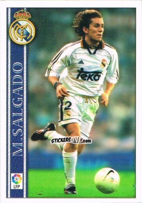 Sticker Salgado - Las Fichas De La Liga 2000-2001 n. 95 - Mundicromo