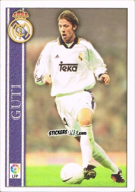 Sticker Guti - Las Fichas De La Liga 2000-2001 n. 99 - Mundicromo