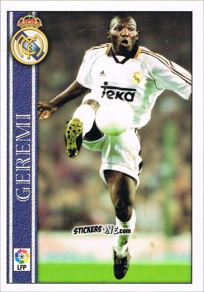 Sticker Geremi - Las Fichas De La Liga 2000-2001 n. 101 - Mundicromo