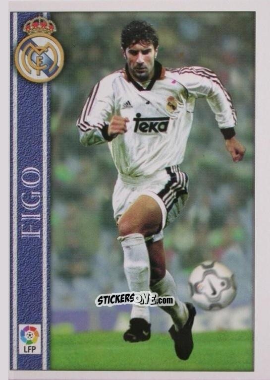 Figurina Figo - Las Fichas De La Liga 2000-2001 n. 103 - Mundicromo