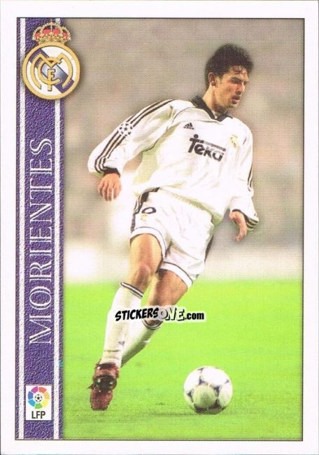 Cromo Morientes - Las Fichas De La Liga 2000-2001 n. 104 - Mundicromo