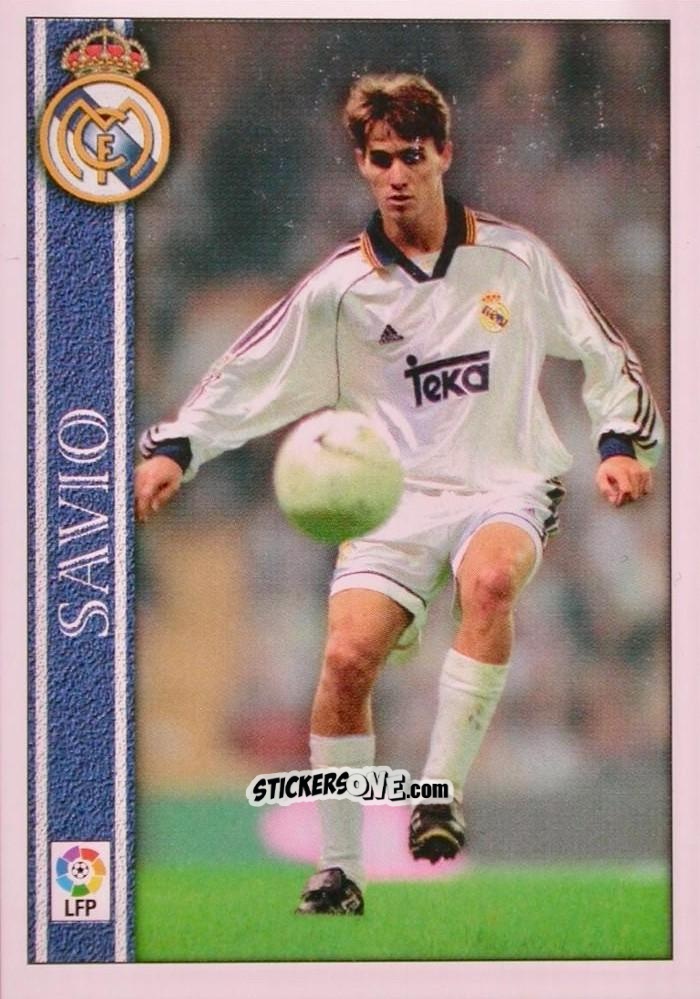 Figurina Savio - Las Fichas De La Liga 2000-2001 n. 105 - Mundicromo