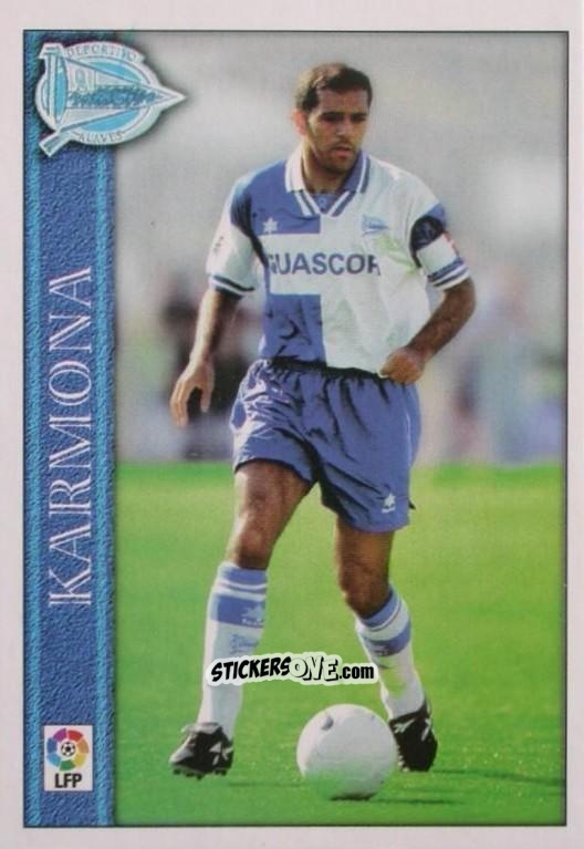Figurina Karmona - Las Fichas De La Liga 2000-2001 n. 112 - Mundicromo