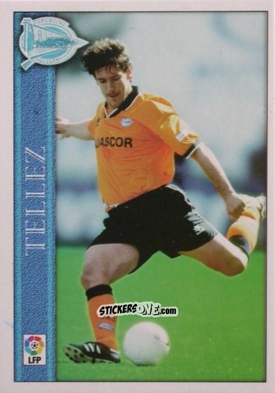 Figurina Tellez - Las Fichas De La Liga 2000-2001 n. 113 - Mundicromo