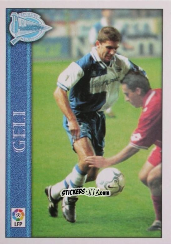 Figurina Geli - Las Fichas De La Liga 2000-2001 n. 114 - Mundicromo