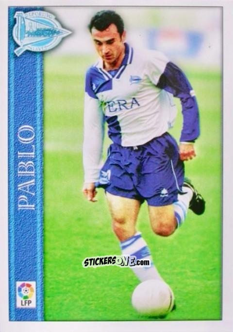 Figurina Pablo - Las Fichas De La Liga 2000-2001 n. 121 - Mundicromo