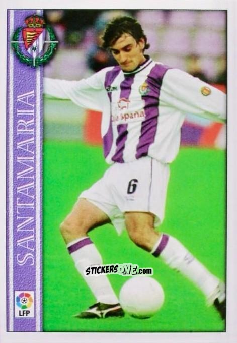 Figurina Santamaria - Las Fichas De La Liga 2000-2001 n. 156 - Mundicromo