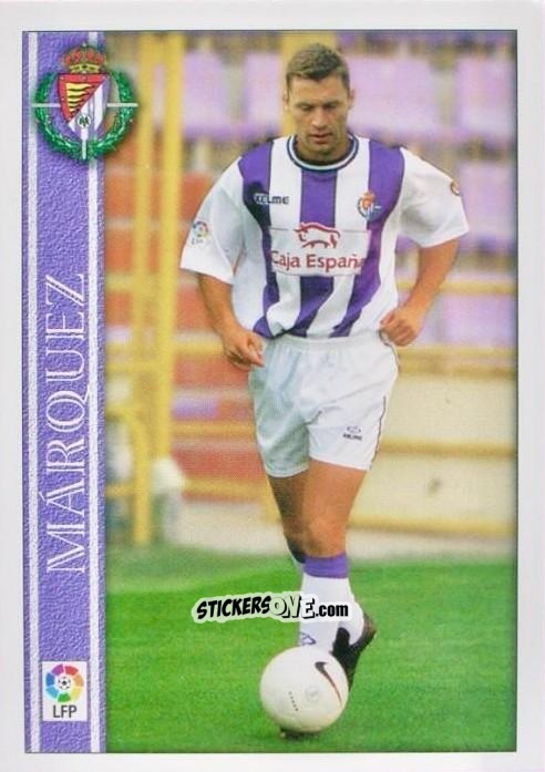 Figurina Marquez - Las Fichas De La Liga 2000-2001 n. 165 - Mundicromo