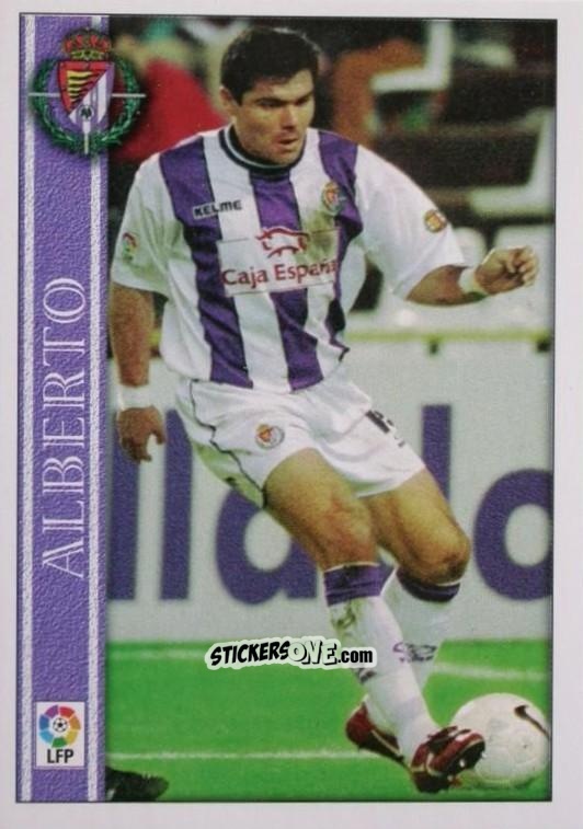 Figurina Alberto - Las Fichas De La Liga 2000-2001 n. 166 - Mundicromo
