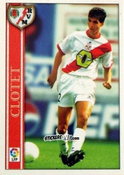 Sticker Clotet - Las Fichas De La Liga 2000-2001 n. 178 - Mundicromo