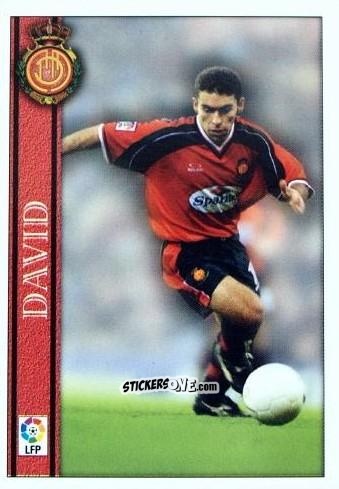 Sticker David - Las Fichas De La Liga 2000-2001 n. 196a - Mundicromo
