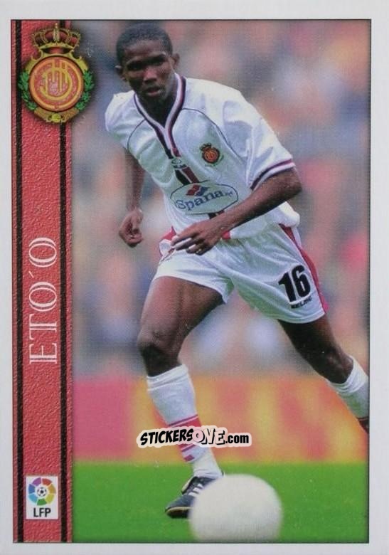 Cromo Eto'o - Las Fichas De La Liga 2000-2001 n. 210 - Mundicromo