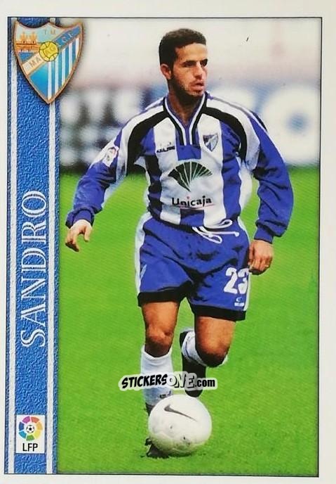 Figurina Sandro - Las Fichas De La Liga 2000-2001 n. 244 - Mundicromo