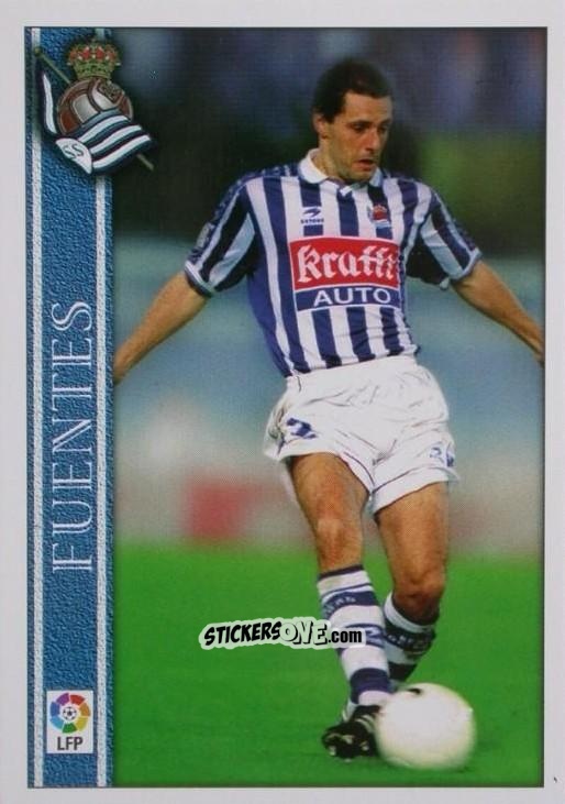 Cromo Fuentes - Las Fichas De La Liga 2000-2001 n. 259 - Mundicromo