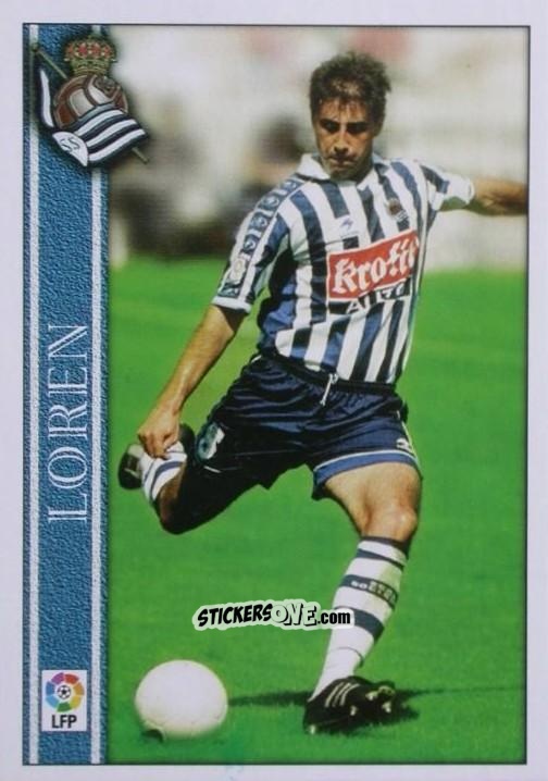 Sticker Loren - Las Fichas De La Liga 2000-2001 n. 260 - Mundicromo