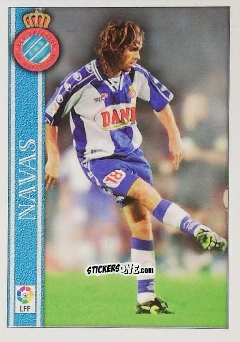 Cromo Navas - Las Fichas De La Liga 2000-2001 n. 283 - Mundicromo