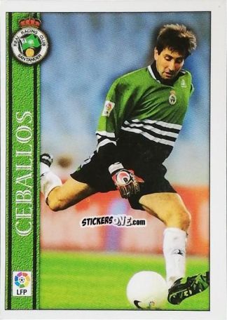 Sticker Ceballos - Las Fichas De La Liga 2000-2001 n. 298 - Mundicromo