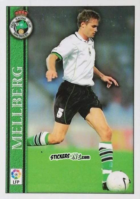 Sticker Mellberg - Las Fichas De La Liga 2000-2001 n. 301 - Mundicromo