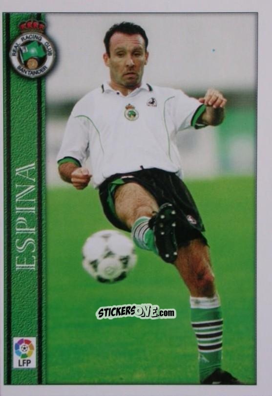 Sticker Espina - Las Fichas De La Liga 2000-2001 n. 308 - Mundicromo