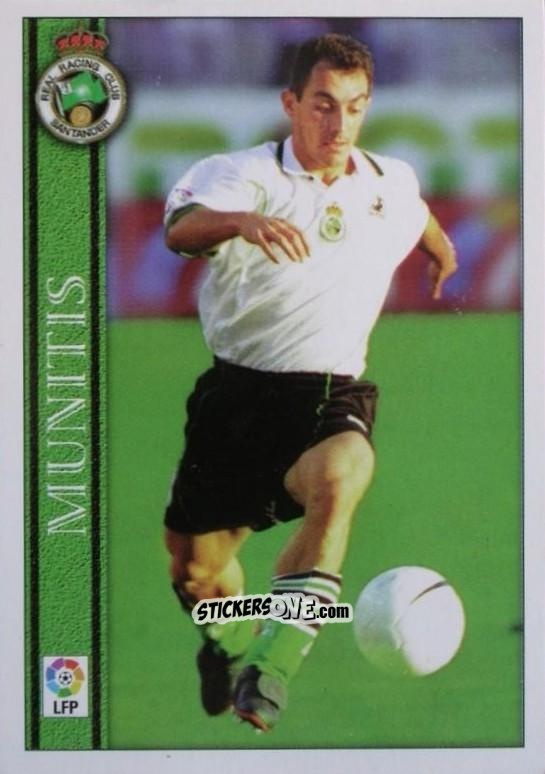 Sticker Munitis - Las Fichas De La Liga 2000-2001 n. 313a - Mundicromo