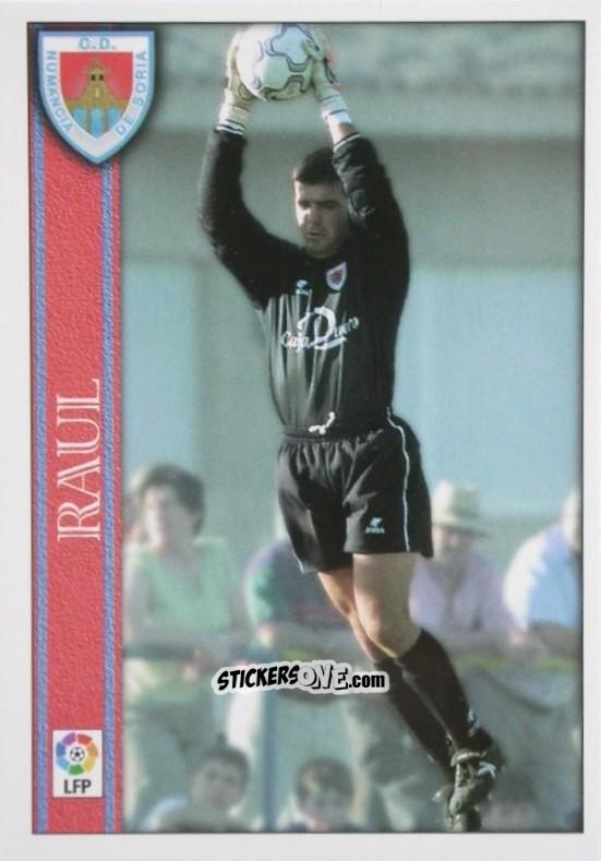 Sticker Raul - Las Fichas De La Liga 2000-2001 n. 320 - Mundicromo