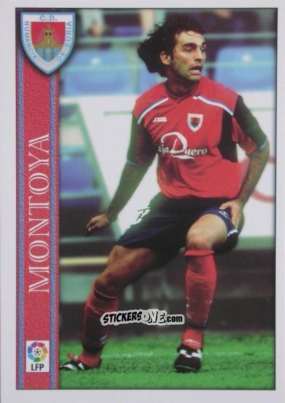 Sticker Montoya - Las Fichas De La Liga 2000-2001 n. 321 - Mundicromo