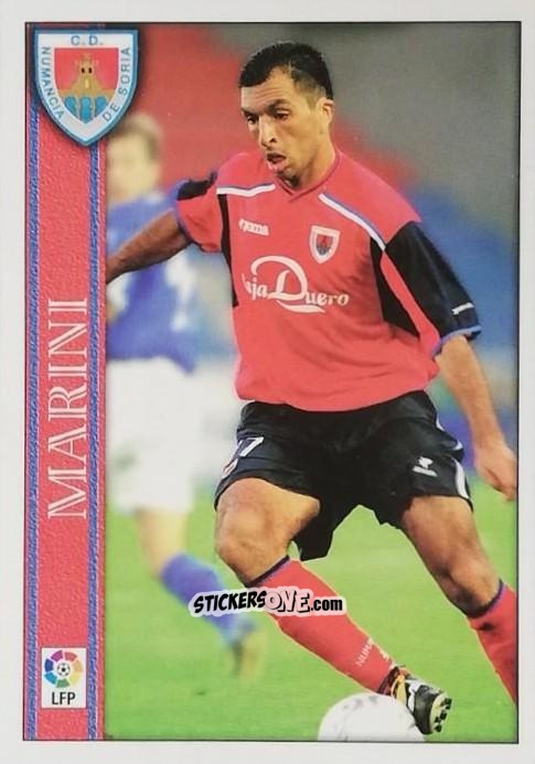 Sticker Marini - Las Fichas De La Liga 2000-2001 n. 325 - Mundicromo