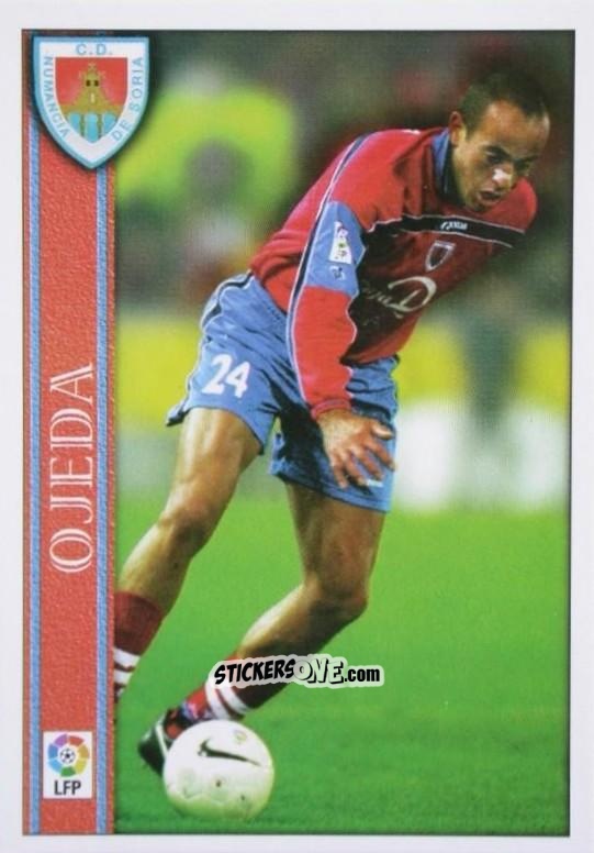 Sticker Ojeda - Las Fichas De La Liga 2000-2001 n. 334 - Mundicromo
