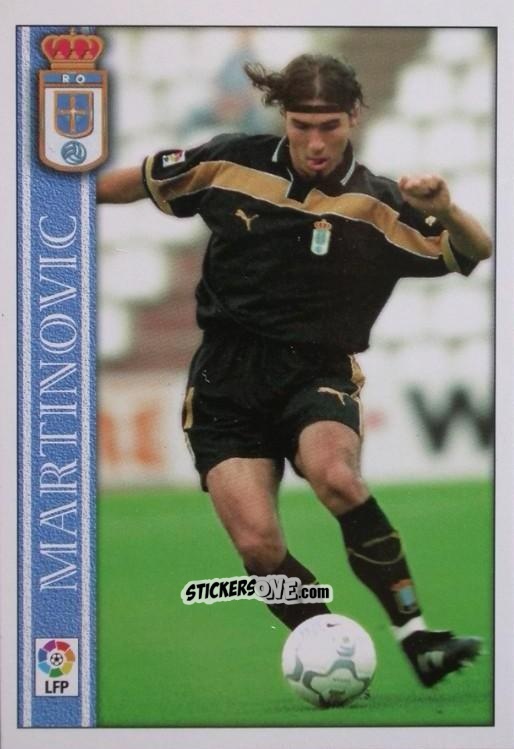 Figurina Martinovic - Las Fichas De La Liga 2000-2001 n. 346 - Mundicromo