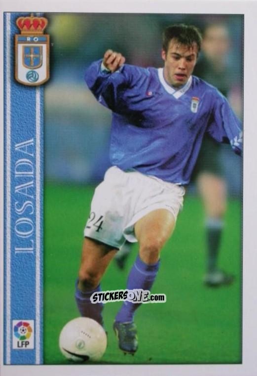 Figurina Losada - Las Fichas De La Liga 2000-2001 n. 356 - Mundicromo