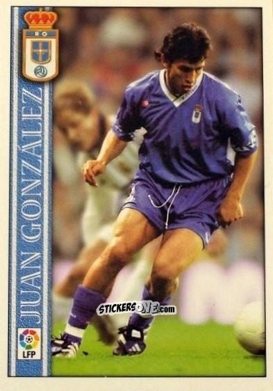 Figurina Juan Gonzalez - Las Fichas De La Liga 2000-2001 n. 357 - Mundicromo