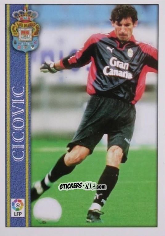 Figurina Cicovic - Las Fichas De La Liga 2000-2001 n. 361 - Mundicromo