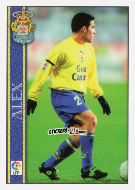 Sticker Alex - Las Fichas De La Liga 2000-2001 n. 363 - Mundicromo