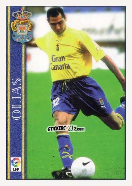 Sticker Olias - Las Fichas De La Liga 2000-2001 n. 364 - Mundicromo