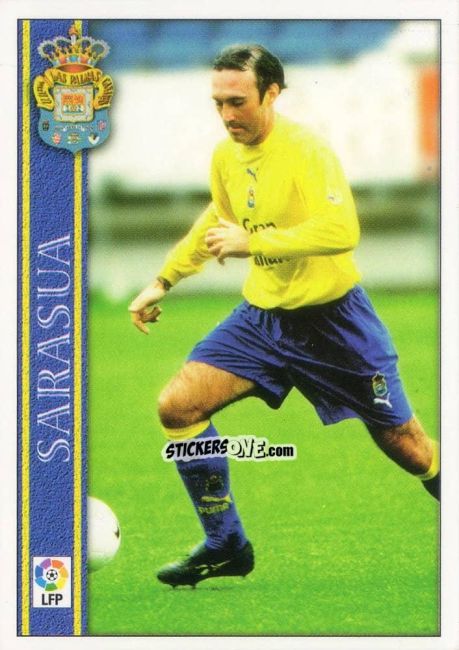 Sticker Sarasua - Las Fichas De La Liga 2000-2001 n. 366 - Mundicromo