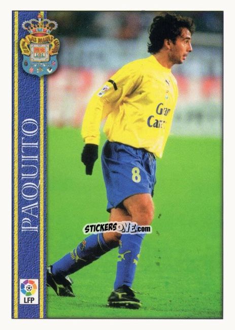 Sticker Paquito - Las Fichas De La Liga 2000-2001 n. 368 - Mundicromo