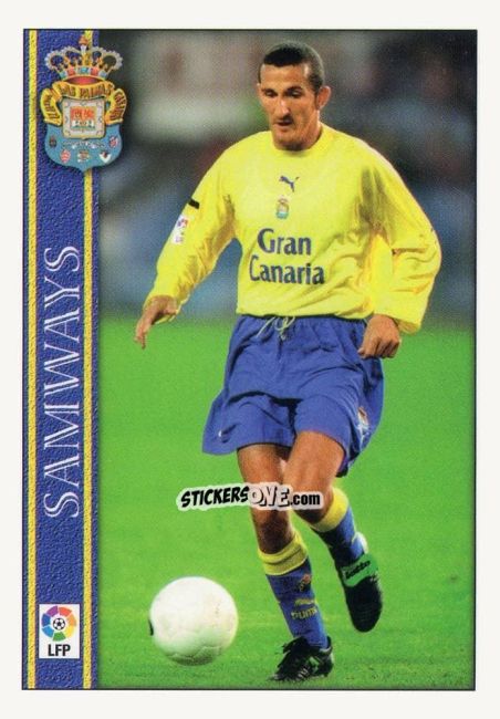 Sticker Samways - Las Fichas De La Liga 2000-2001 n. 370 - Mundicromo