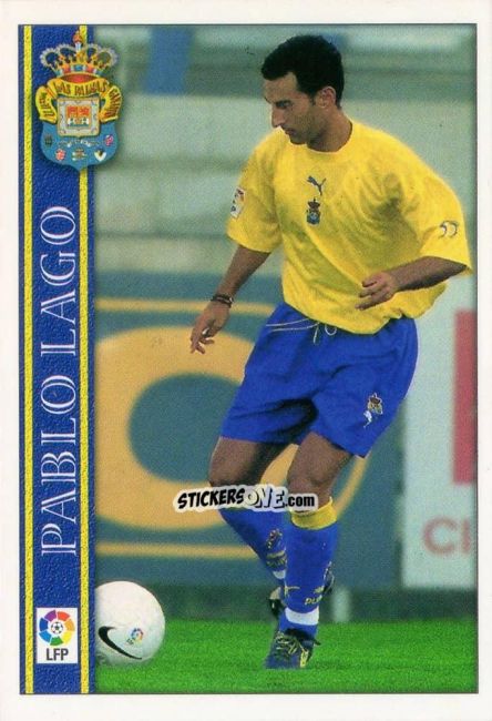 Sticker P. Lago - Las Fichas De La Liga 2000-2001 n. 374 - Mundicromo