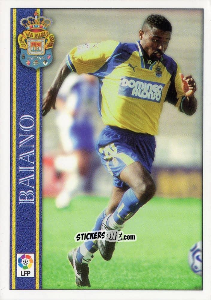 Figurina Baiano - Las Fichas De La Liga 2000-2001 n. 376 - Mundicromo