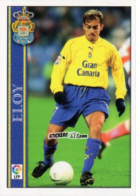 Sticker Eloy - Las Fichas De La Liga 2000-2001 n. 377 - Mundicromo