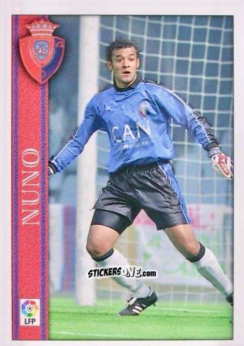 Figurina Nuno - Las Fichas De La Liga 2000-2001 n. 382 - Mundicromo