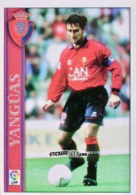 Figurina Yanguas - Las Fichas De La Liga 2000-2001 n. 387 - Mundicromo