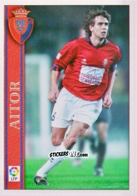 Cromo Aitor - Las Fichas De La Liga 2000-2001 n. 388 - Mundicromo